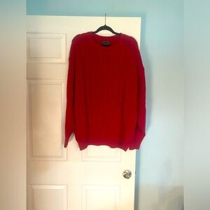 Alexander Julian red sweater